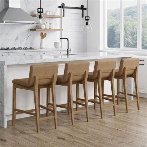 wood fabrice and metal bar still|Modern Bar Stools & Counter Height Stools .